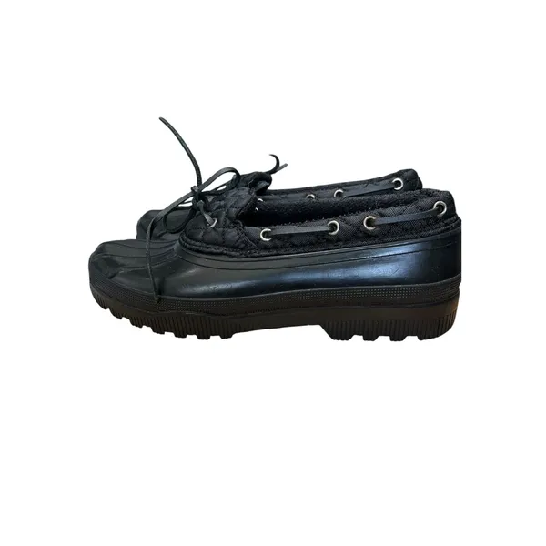 Sugar Black Duck Shoes Low Top Rain Boots LS023 Women's - Size 8 - Image 2
