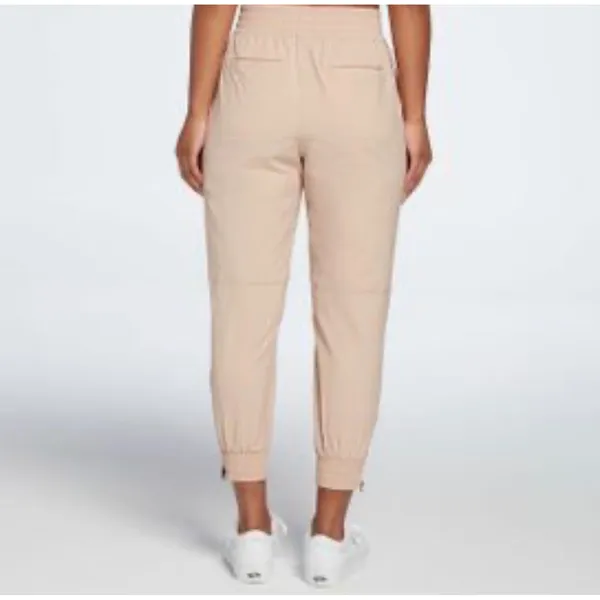 CALLA Women's Dust‎ Pink Jogger Pants Elastic Waist Zipper Ankle Size XXL - Image 2