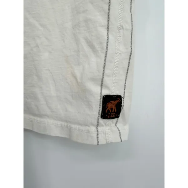 Trunk Ltd Free People Nirvana In Utero Tee XS Cream Good Graphic Band Shirt - Image 4
