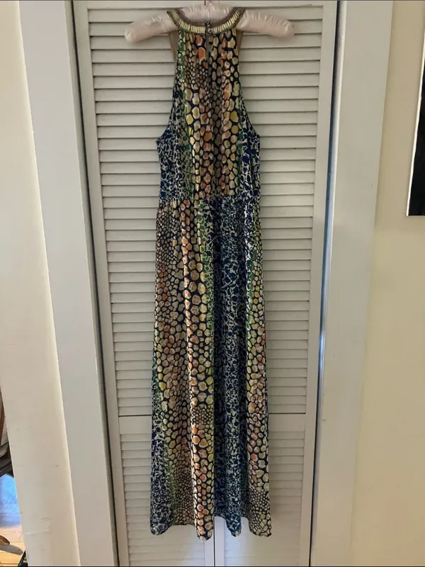 HD in Paris Anthropologie Mayacamas Maxi Dress Size 0 - Image 8