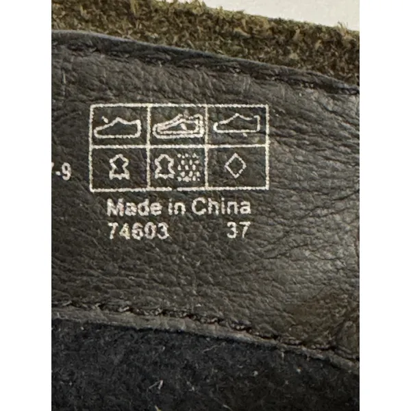 Josef Seibel Josef Seibel‎ Naly 61 Size 37 Olive Suede - Image 7
