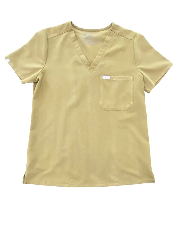 Figs Women's Catarina One-Pocket Scrub Top limited-edition Martini Olive small - Image 2