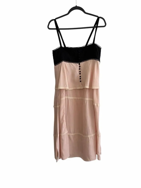 ZARA Midi contrast dress limited edition 2318/763 Size M - Image 3