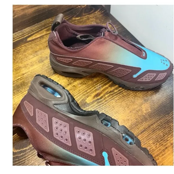 Nike Air Burgundy Sunder Max Sneakers‎ Size 6.5 - Image 6
