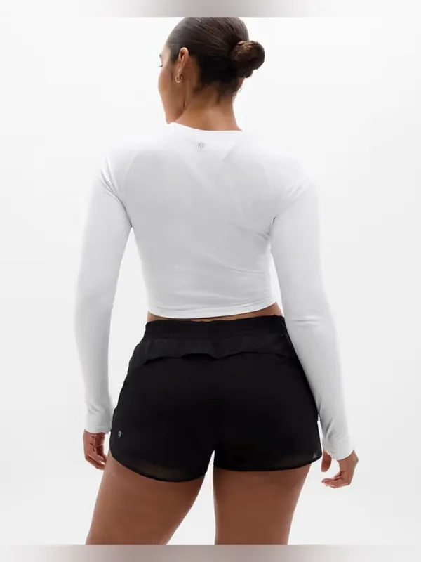 Athleta Mesh Racer Run Mid Rise 4" Short - Image 12