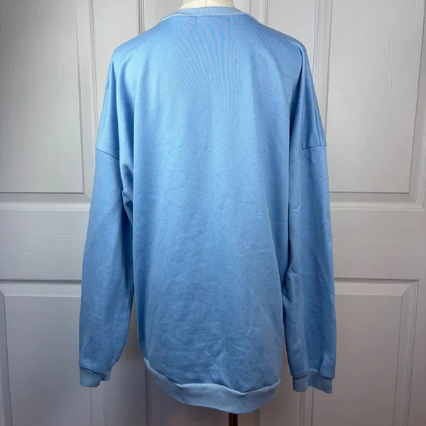 SHEIN blue dragon graphic crewneck - Image 3