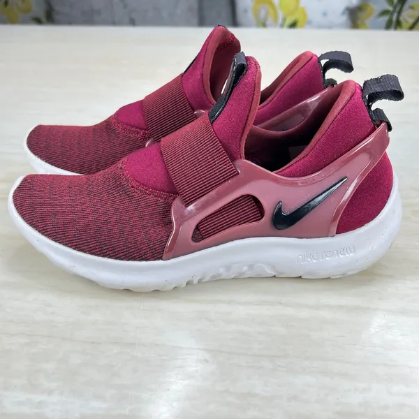 Nike Renew Freedom Burgundy Black Slip On Running Shoes AA7410-600 Womens 6 - Image 12