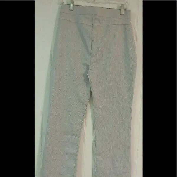 Free People striped pants blue & white sz M - Image 2