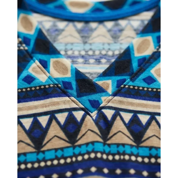 rue 21 Women's Long Sleeve Pattern T-shirt - Image 3