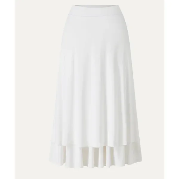 OGL Eco-SkinKiss Mid Rise Gathered Midi Skirt Pockets Primrose Pink XL - Image 6