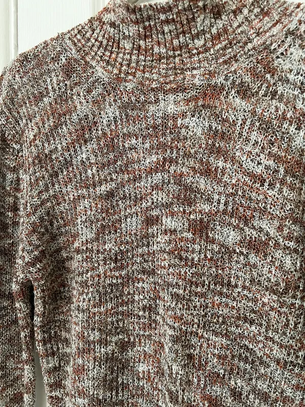 Free People Sweater Knit Mockneck Size L - Image 8