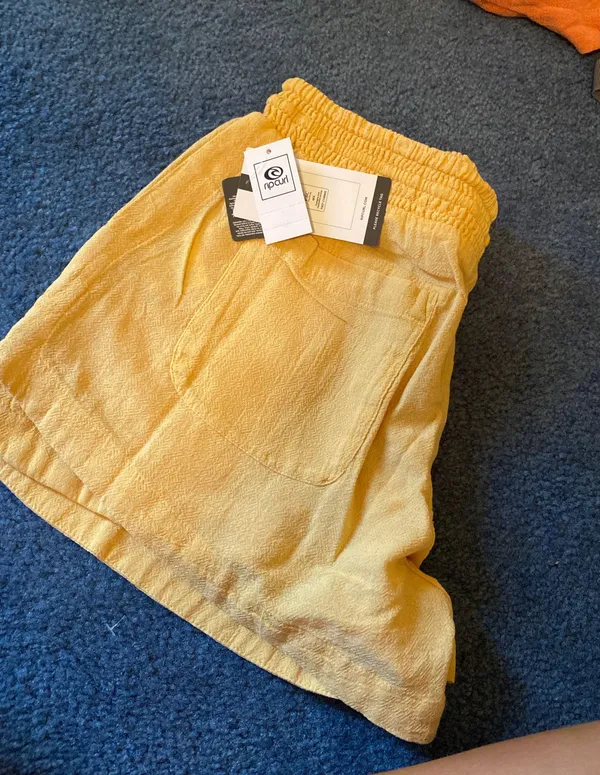 Rip Curl Yellow  Shorts - Image 2