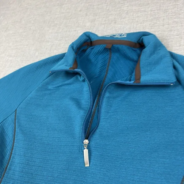 Nike Hoodie Womens Small Blue 1/4 Zip Nike Golf Moisture Wicking Pullover - Image 2