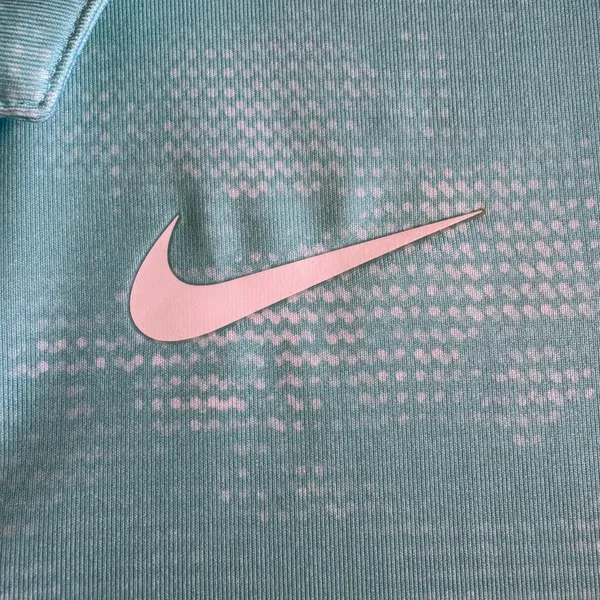 Nike Golf Dri-Fit Teal Polo SmallNike Golf Dry Victory Printed Polo Small Green Frost - Image 4