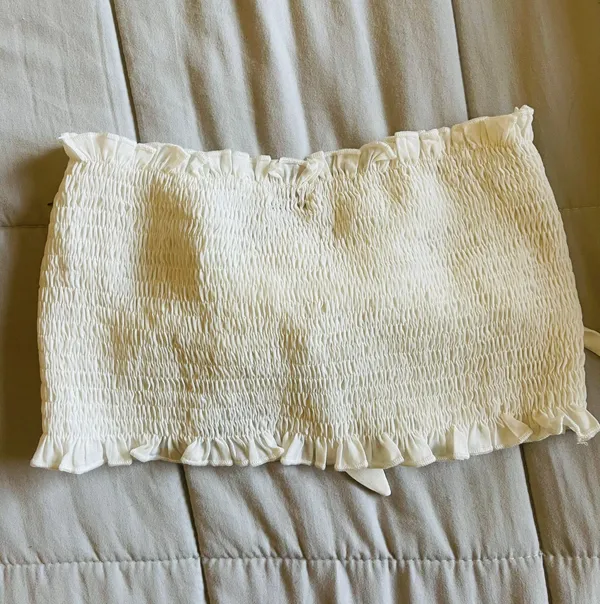 Boutique White Bandeau - Image 2