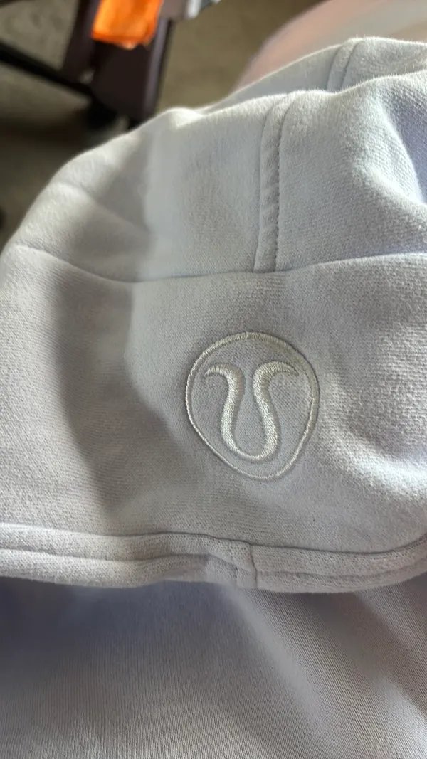 Lululemon Scuba Half-Zip Oversized Hoodie Light Blue/Periwinkle - Image 3