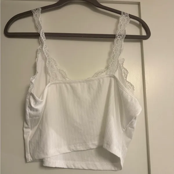 NWOT Large Shein White Pajama Set - Image 2