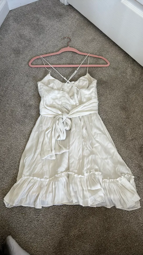 American Threads Dress White Mini - Image 2