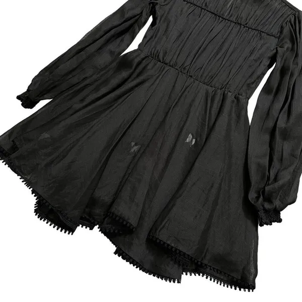 Charo Ruiz Ibiza Gracy Short Dress in Black‎ - Image 10