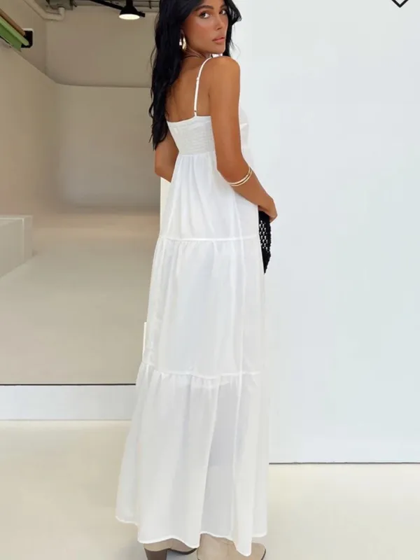 Princess Polly Warrego Maxi Dress in White Size 4 New with tag - Image 4