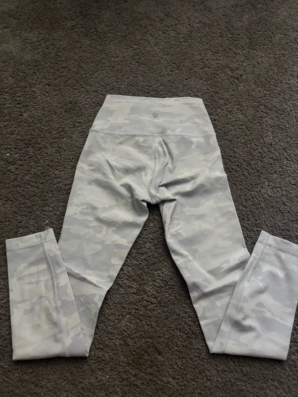 Lululemon White Camp Leggings - Image 2