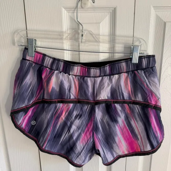Lululemon Run: Roll Down Short Mirage Deep Indigo Y2K Vintage Size 8 - Image 6