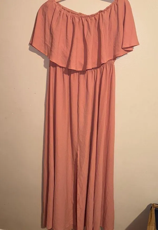 Off Should Maxi Dress Size L - Image 2