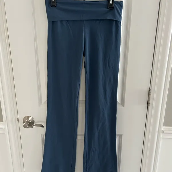Skims Cotton Jersey Foldover Pants - Image 2
