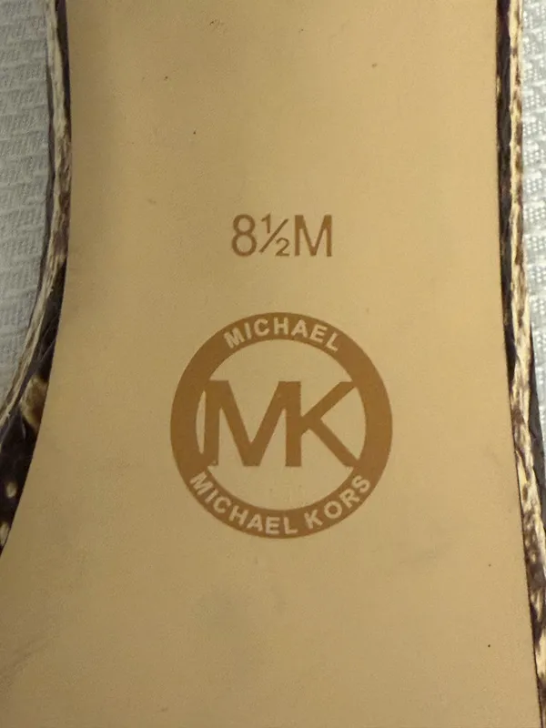 Michael Kors Python Print Ankle Strap Heels  - Image 6