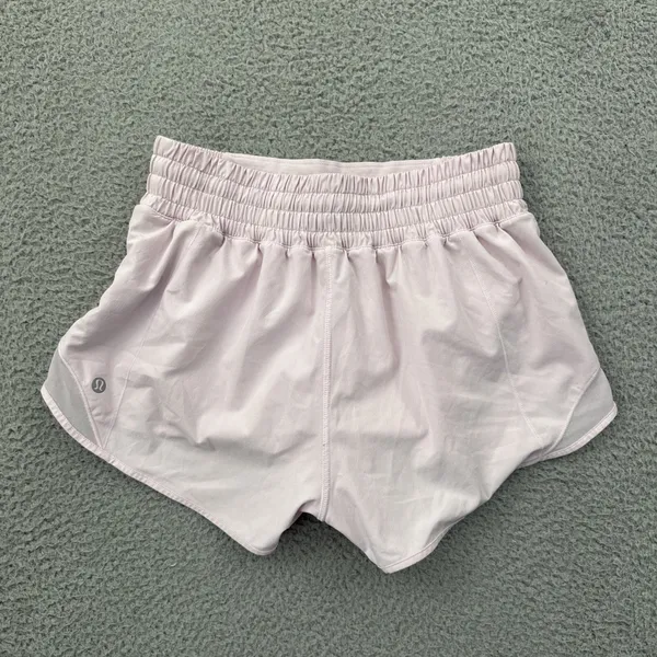 Lululemon Hotty Hot Shorts High Rise 2.5" Flush Pink Athletic Athleisure Women 4 - Image 2