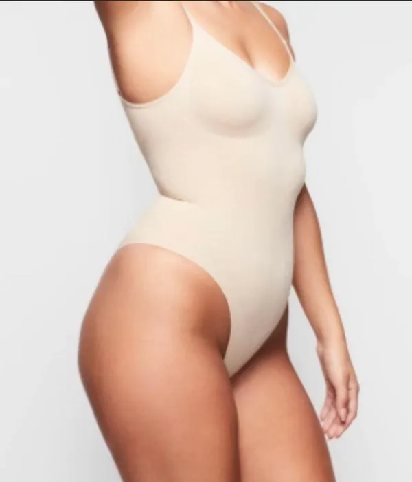 Skims Sculpting Bodysuit W. Snaps Xxs/Xs - Image 4