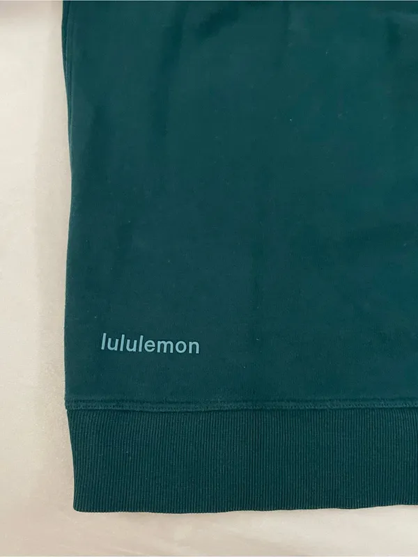 Lululemon Perfectly Oversized Storm Teal Crewneck Sweatshirt - Image 10