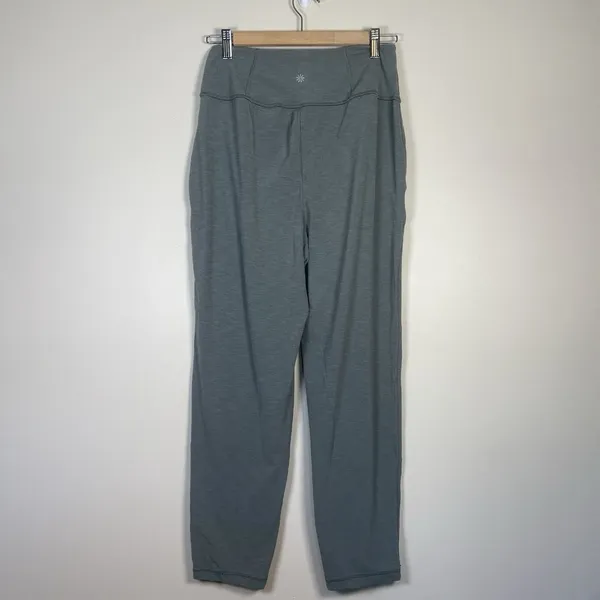 Athleta Elation Pants Womens Sz Small Green‎ Athleisure Athletic Sporty Stretch - Image 6