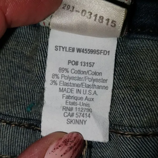 True Religion Womens 25 Skinny Denim‎ Slim Jeans - Image 5