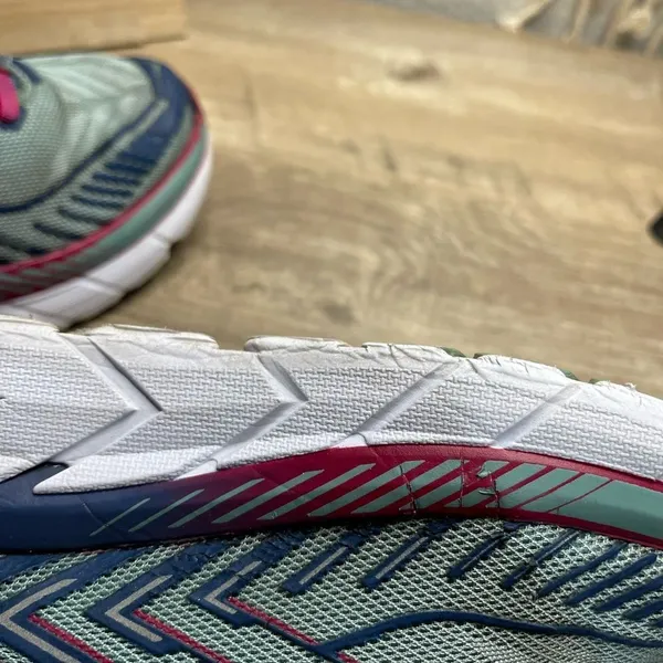 Hoka Clifton 4 Aquifer Vintage Indigo Running Shoes - Image 7