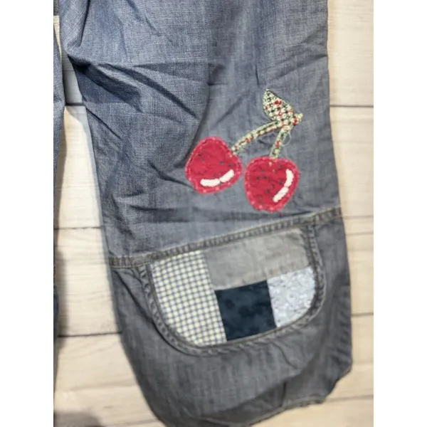 Vintage Y2K cropped jeans women Baggy Size S-M - Image 8
