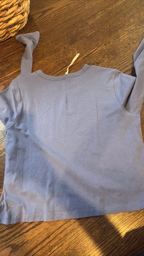 Lululemon Blue Long Sleeve Shirt - Image 2