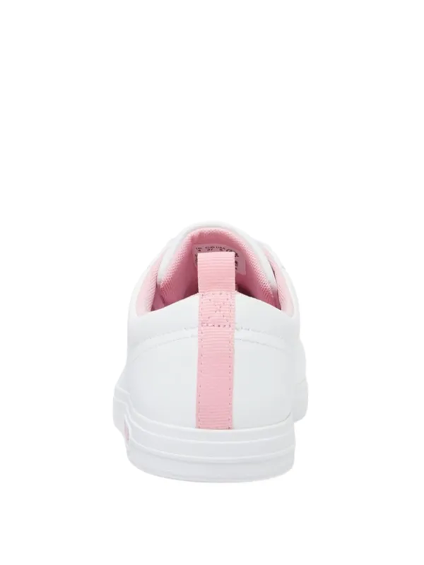 NWT • Lacoste White + Pink Court Base Sneakers - Image 9