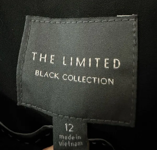 The Limited Black Collection Women's Corporate Chic Power Classic Blazer Size 12 - Image 2