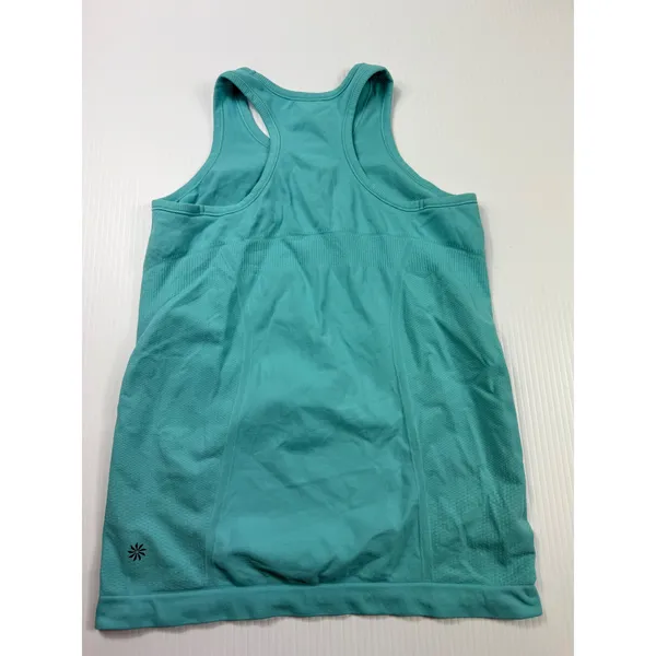 Athleta Limitless Tank Top Racerback Athletic Sleeveless Teal Activewear S‎ - Image 4