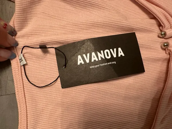 Avanova Pink Long Sleeve Top Size M - Image 2