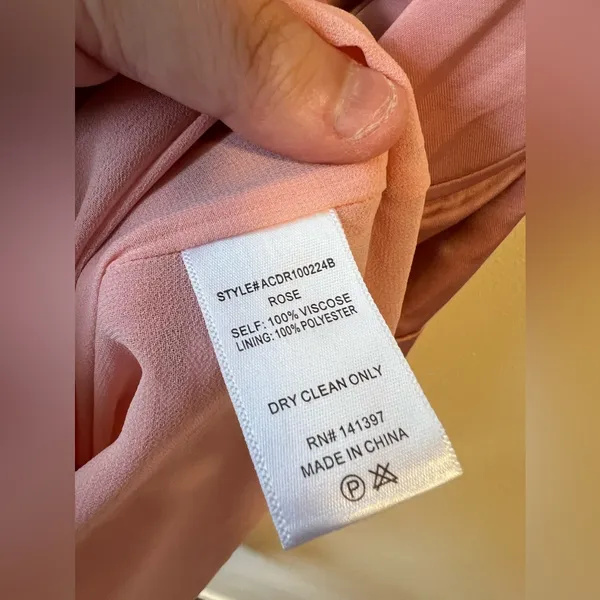 ASTR The Label Marla‎ Flutter Strap Satin Mini Dress NWOT Pink Rose Size L - Image 14