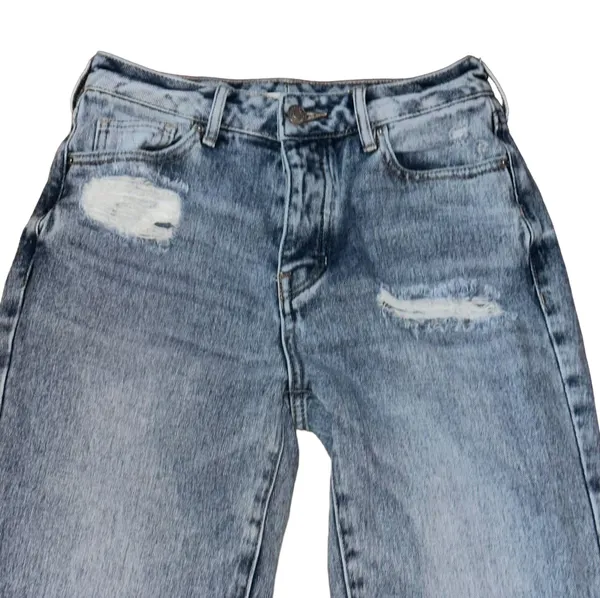 PacSun Distressed Buttonfly Mom Jeans - Image 3