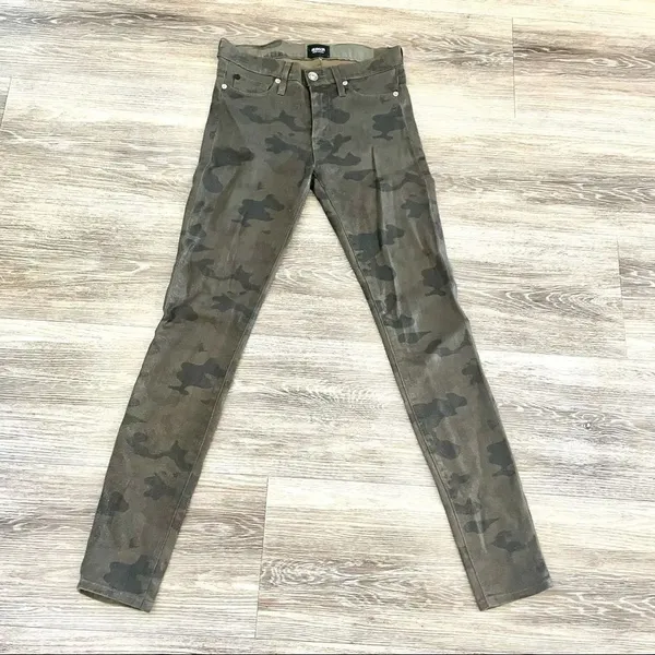 Hudson Nico super skinny midrise Camo glitter jeans - Image 11