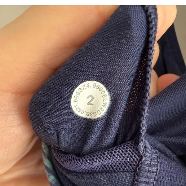 Lululemon Wunder Train Bra‎ Medium Support Shapeshifter Flux Blue Multi size 2 - Image 6