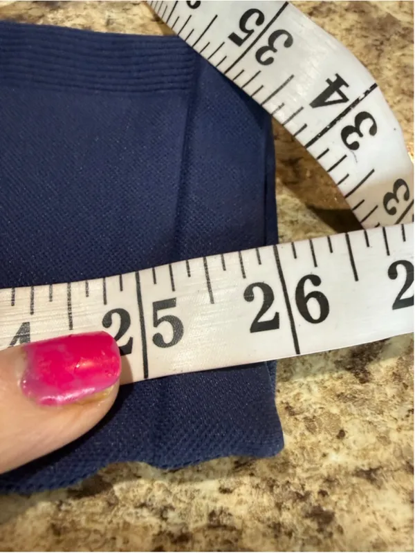 Women's PINK Victoria's Secret Leggings S Navy Red - Image 4