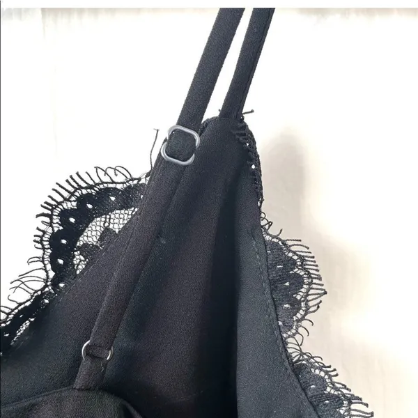 Socialite Black lace camisole - Image 6