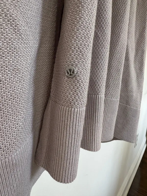 Lululemon Lunar Lengths Wrap Sweater Iced Iris 4 - Image 6