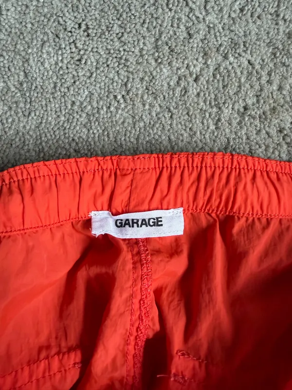 Garage Orange Parachute Cargo Pants – XS - Image 3