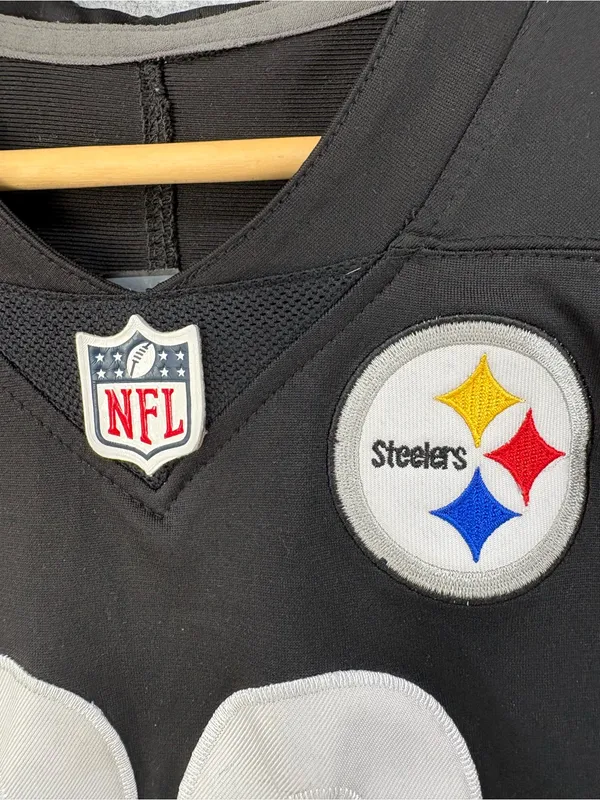NFL women’s Black & Gold Pittsburgh Steelers #90 Jersey Watt - Image 4